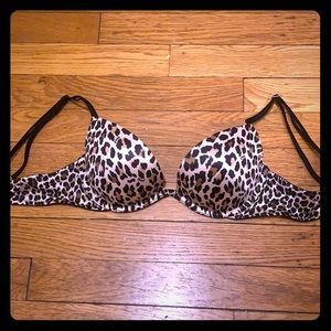 Victoria’s Secret Cheetah Print Bra 34B